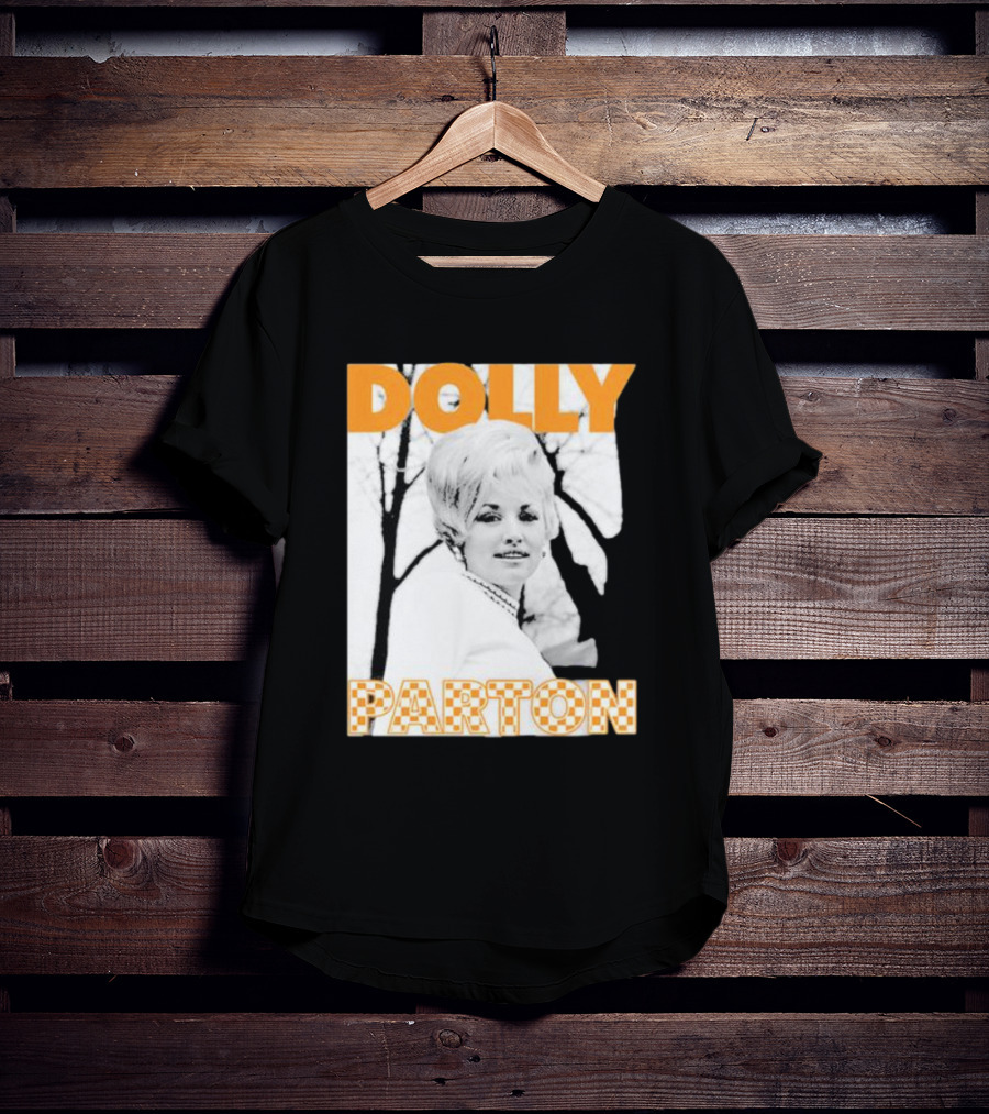 Dolly Parton Retro Black And White Tennessee T-Shirt