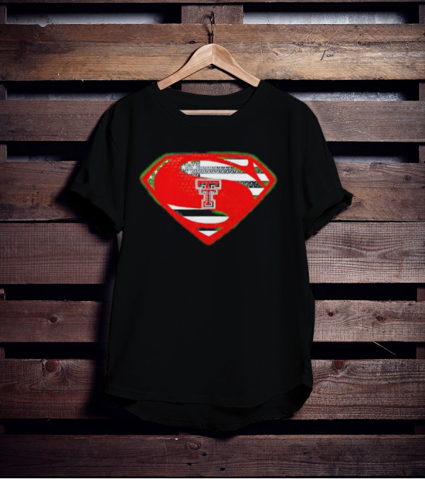 Texas Tech Red Raiders TT Superman T-Shirt