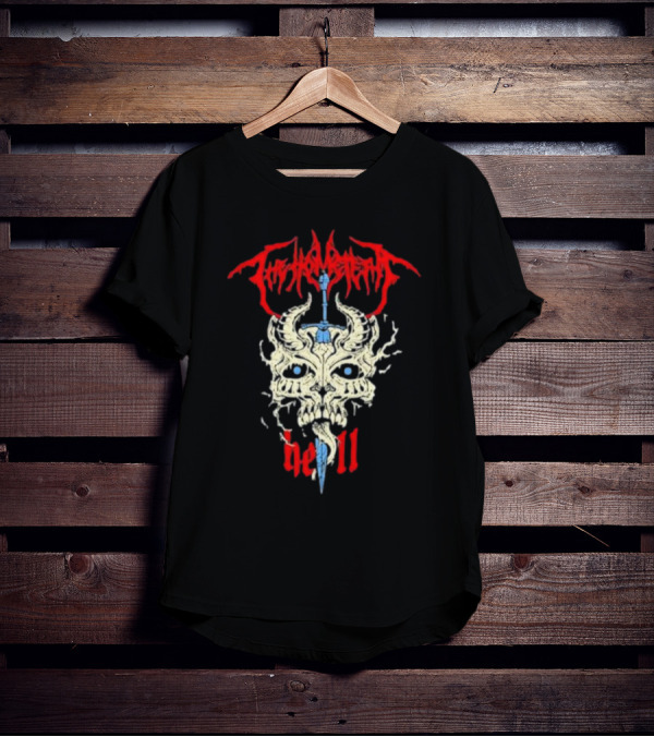 The Home Team Hell Skull Sword T-Shirt