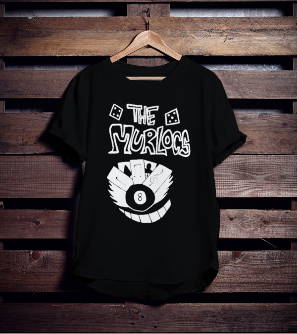 The Murlocs Playing Cards 8 Ball T-Shirt