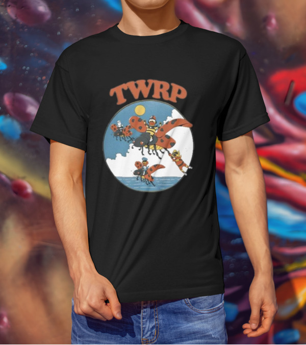 TWRP Band Riding Giant Ladybugs Under The Sun T-Shirt