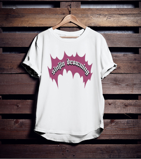 Sinjin Drowning Pink Burst T-Shirt