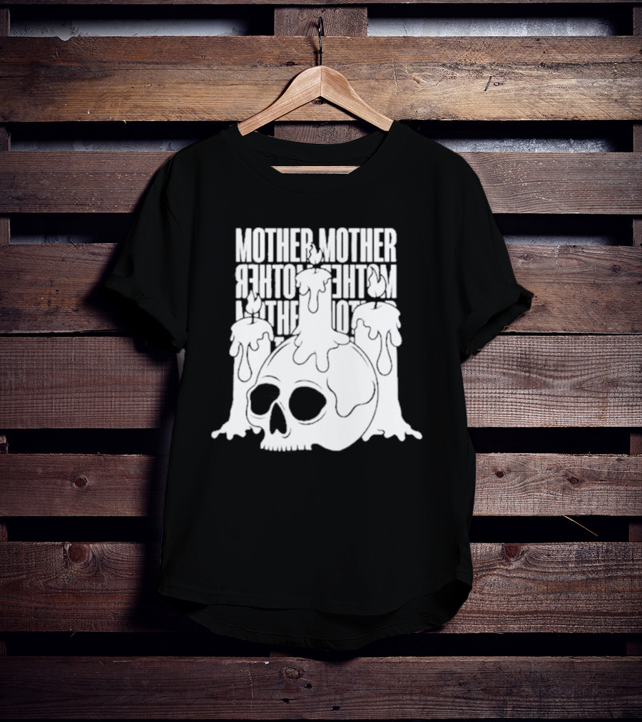Mother Mother Skull Candle T-Shirt