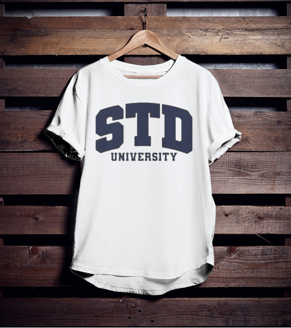 STD University Funny College T-Shirt