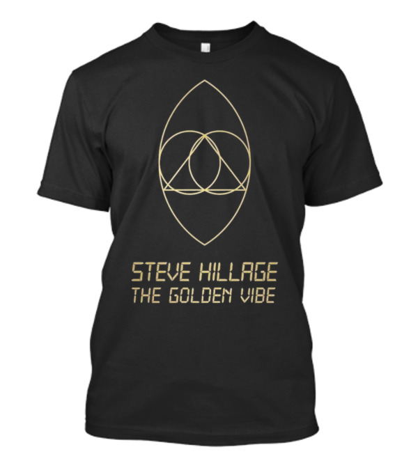 Steve Hillage The Golden Vibe Sacred Geometry T-Shirt