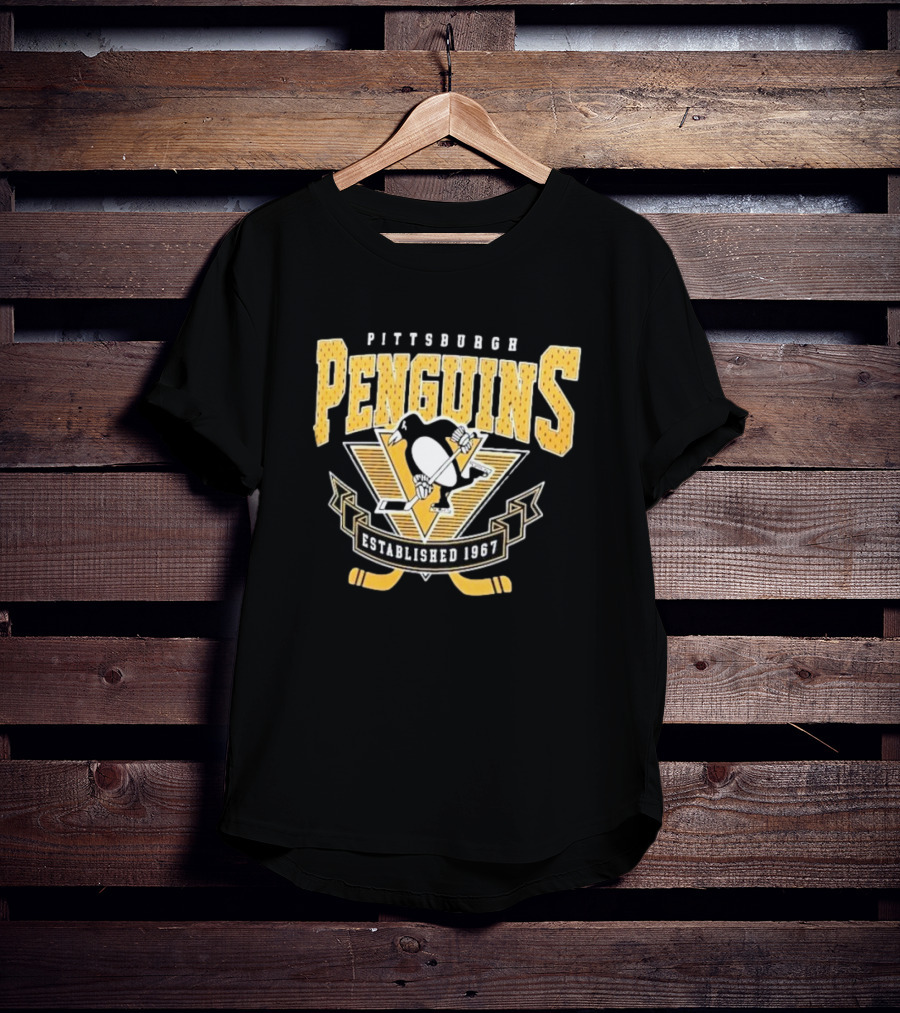 Pittsburgh Penguins Established 1967 Iconic T-Shirt