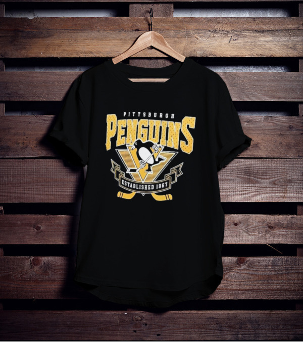 Pittsburgh Penguins Established 1967 Iconic T-Shirt