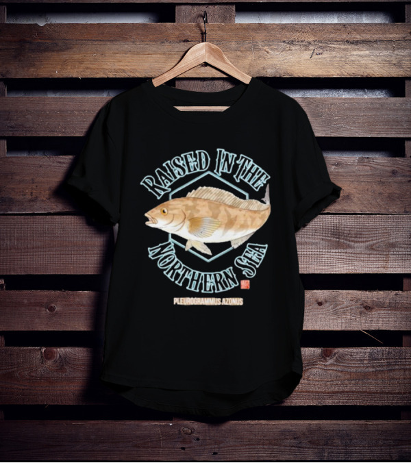 Raised In The Northern Sea Pleurogrammus Azonus Fish T-Shirt