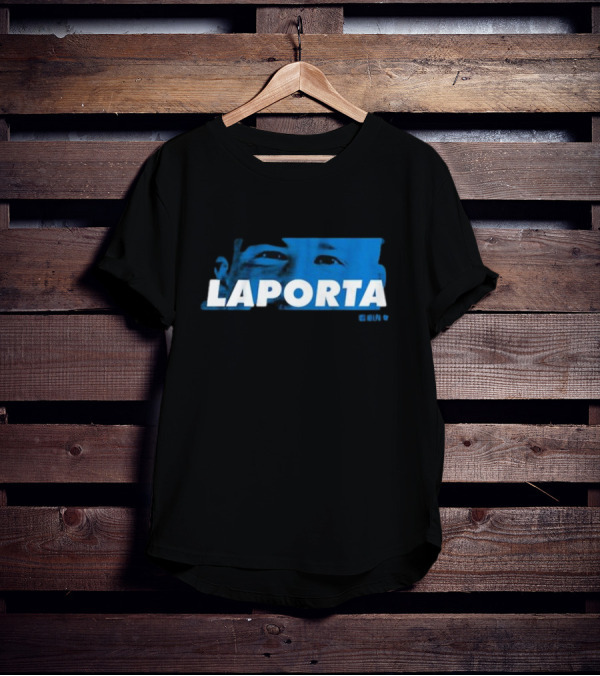 Laporta The Eyes Blue T-Shirt