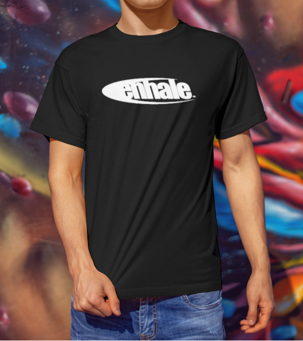 Enhale Logo Slim Shady Merchandise T-Shirt