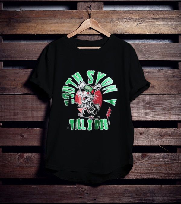 Sstid Bunny South Sydney Till I Die Retro Rabbit Mascot T-Shirt