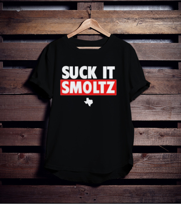 Rangers Nation Suck It Smoltz Texas Fan Shoutout T-Shirt