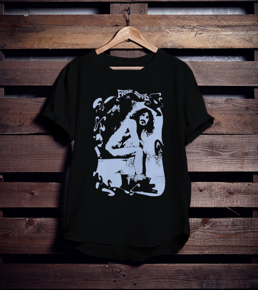 Rare Vintage Frank Zappa Toilet T-Shirt