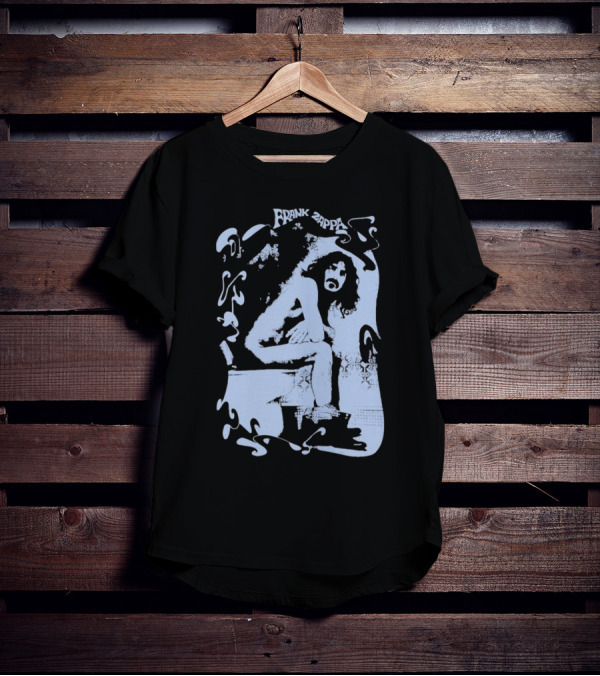 Rare Vintage Frank Zappa Toilet T-Shirt
