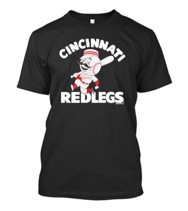 Cincinnati Redlegs Redsproblems Baseball Mascot T-Shirt