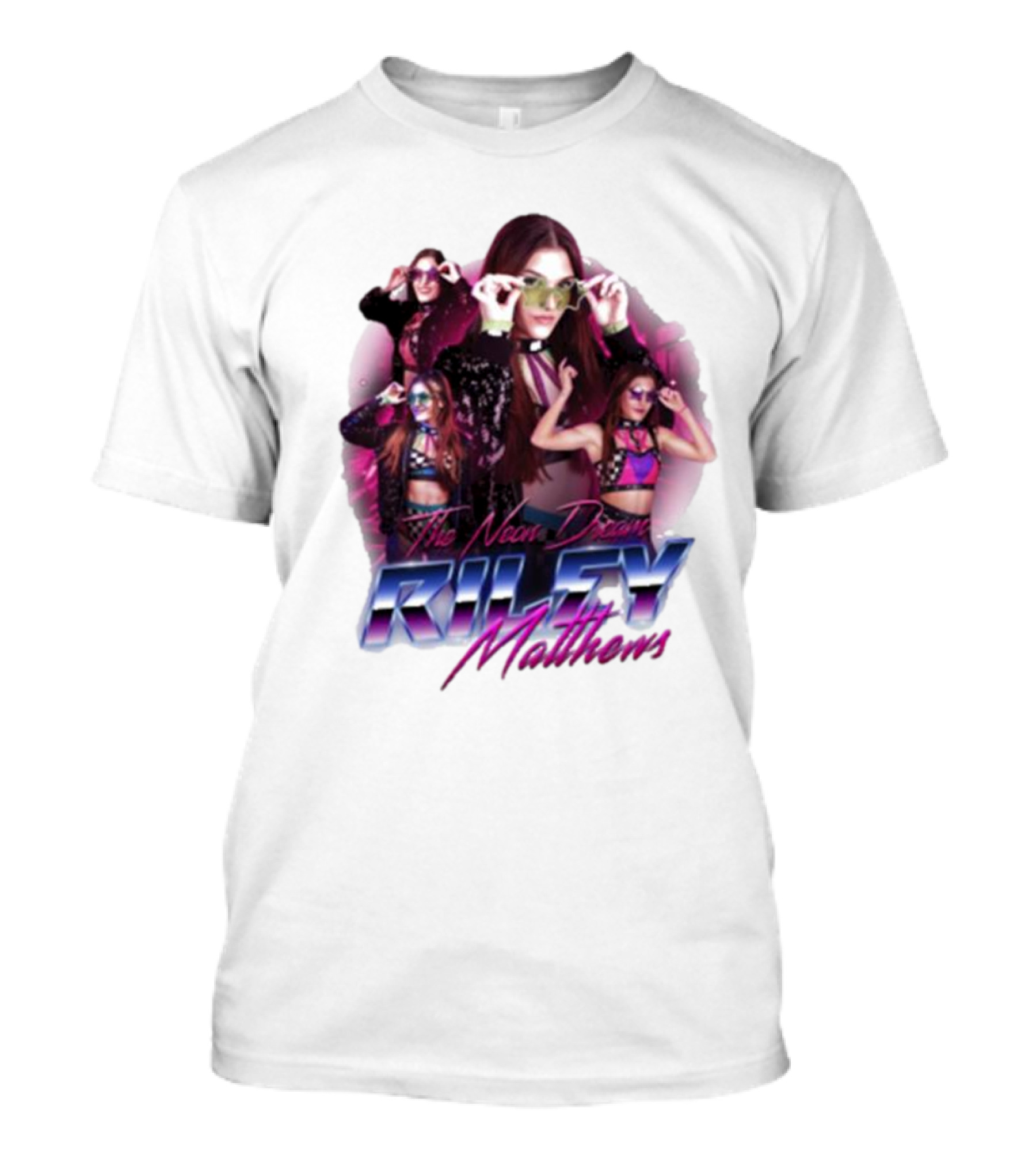 Riley Matthews The Neon Dream Retro Style Fashion Icons T-Shirt