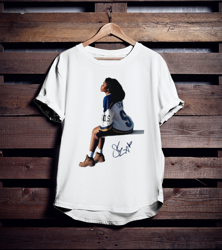 Sza Sos Signature Number 5 Sports T-Shirt