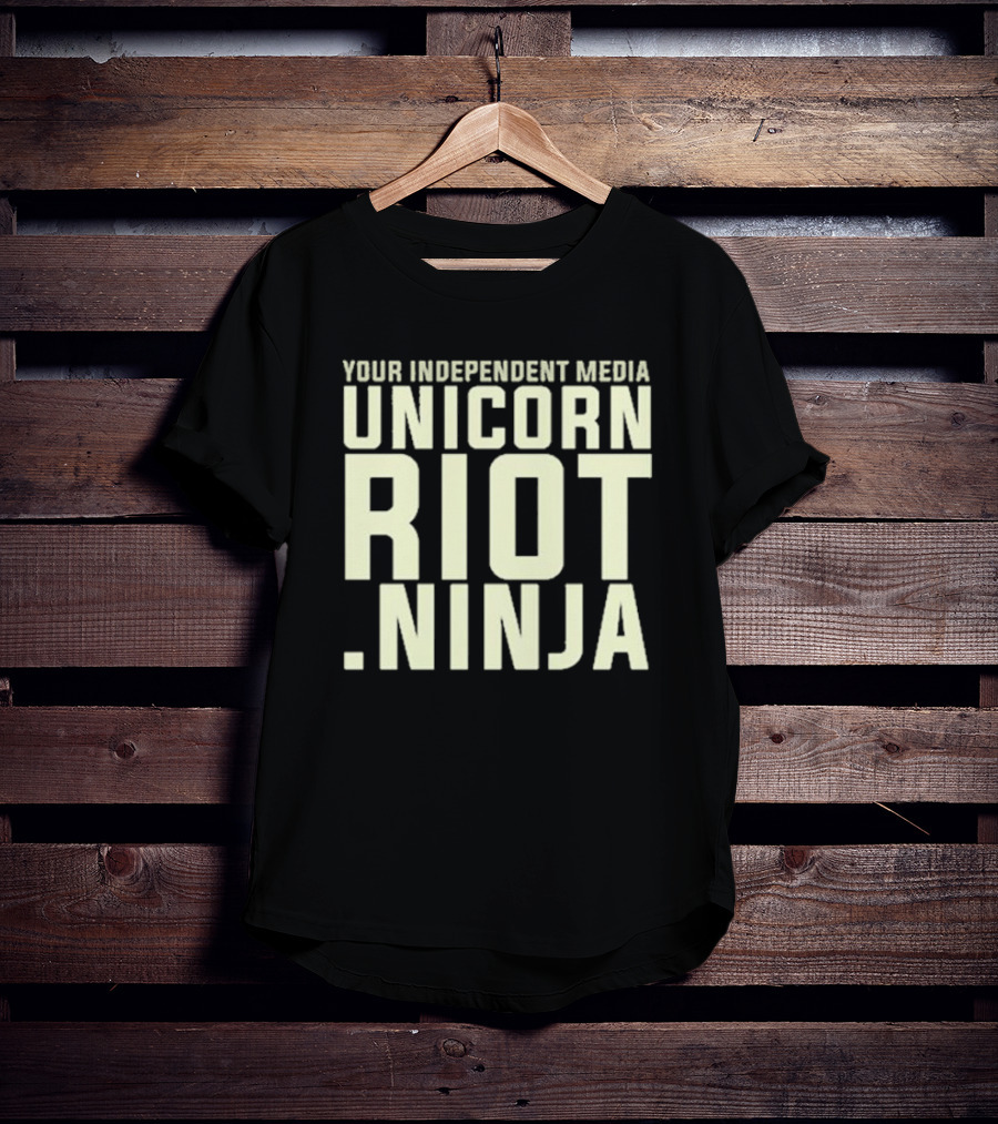 Your Independent Media Unicorn Riot Ninja T-Shirt