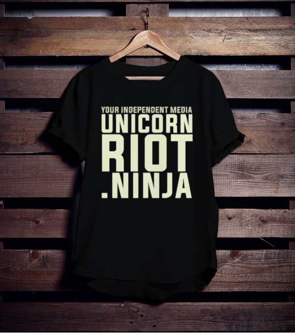 Your Independent Media Unicorn Riot Ninja T-Shirt
