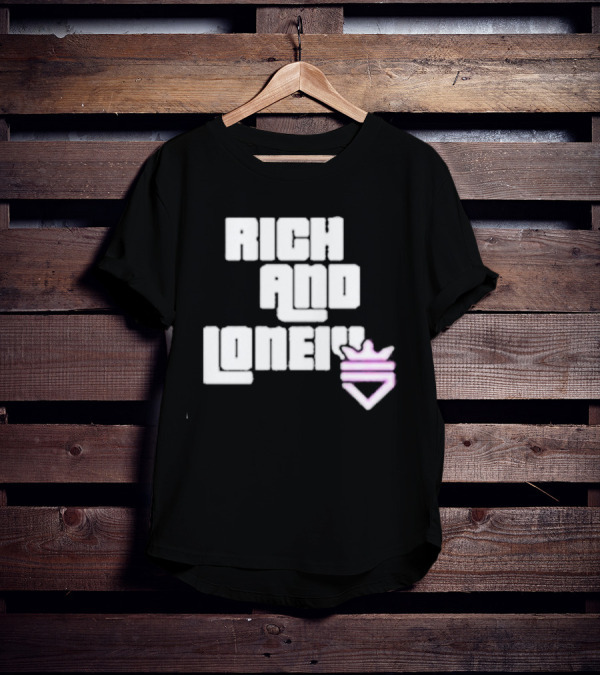 Optic Scump Rich And Lonely Rnl Wasted Miami Crown Graphics T-Shirt