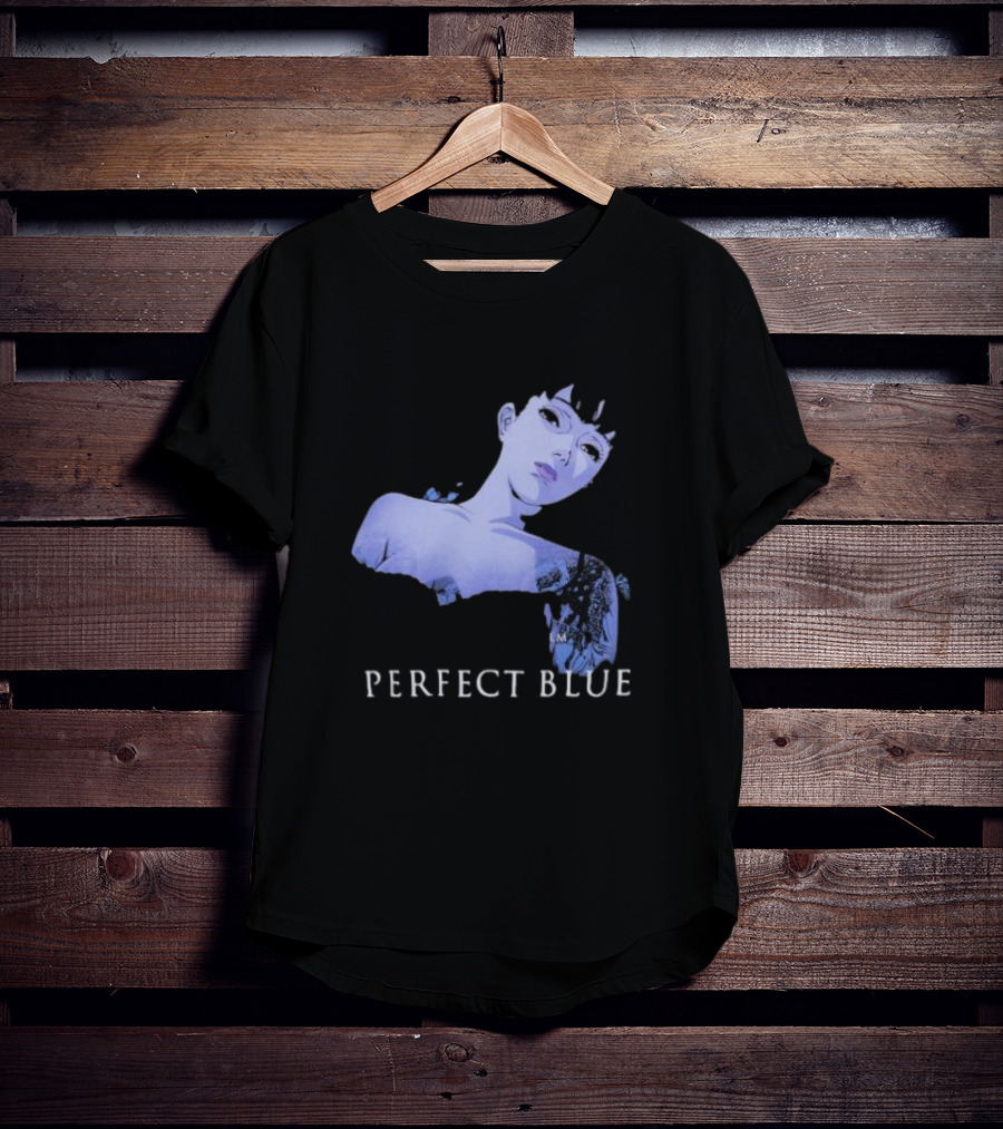 Perfect Blue Anime Figure Geeks Rule Collaboration Silkscreen Printing T-Shirt