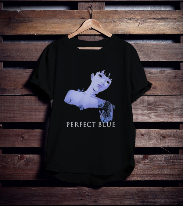 Perfect Blue Anime Figure Geeks Rule Collaboration Silkscreen Printing T-Shirt