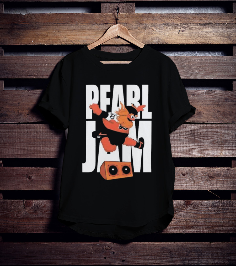 Philadelphia Flyers Gritty Pearl Jam Night T-Shirt