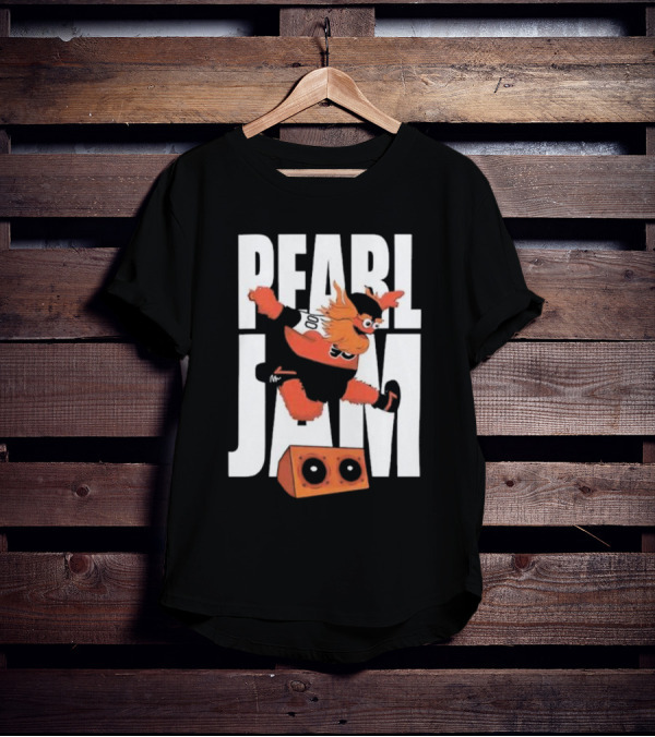 Philadelphia Flyers Gritty Pearl Jam Night T-Shirt