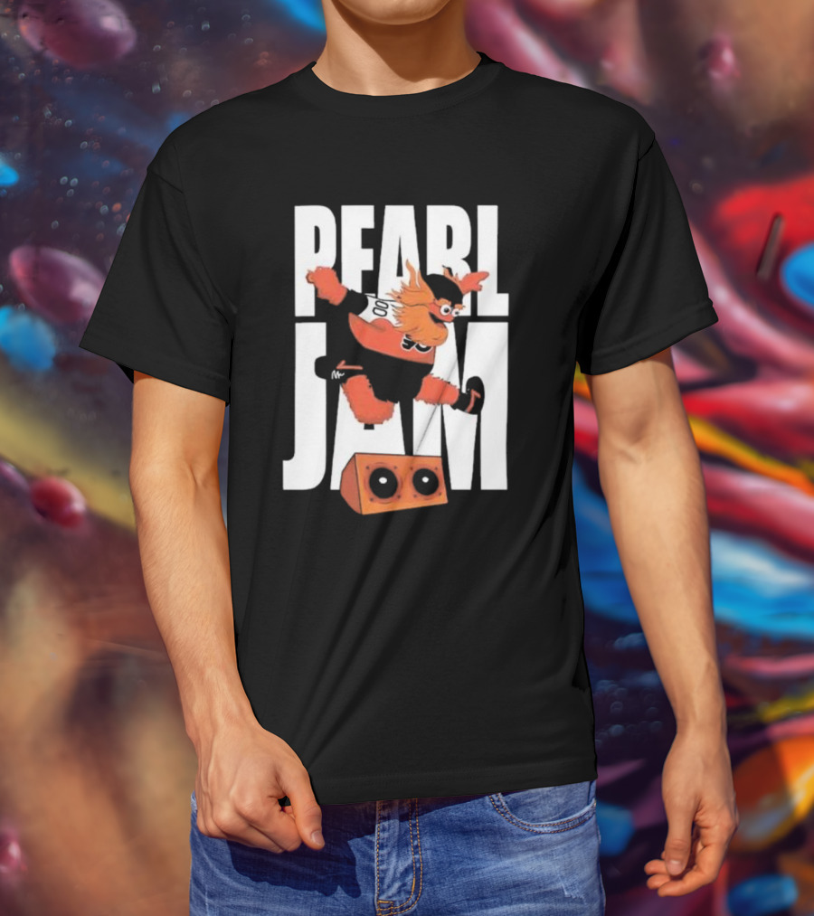 Philadelphia Flyers Gritty Pearl Jam Night T-Shirt