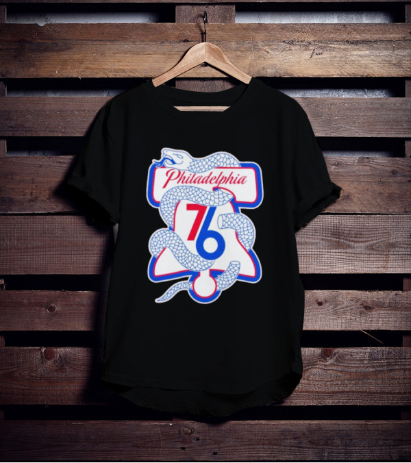Philadelphia Phillies Liberty Bell Snake 76 T-Shirt