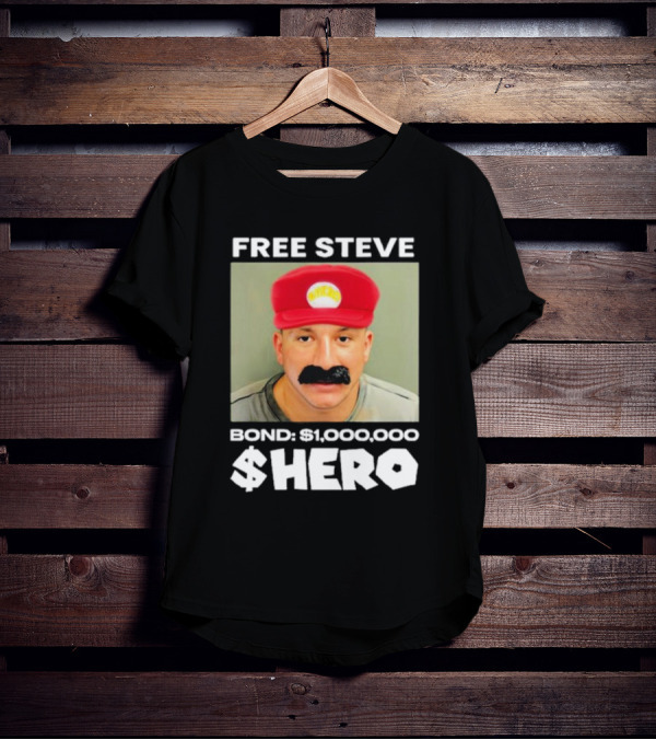 FREE STEVE BOND $1,000,000 $HERO T-Shirt