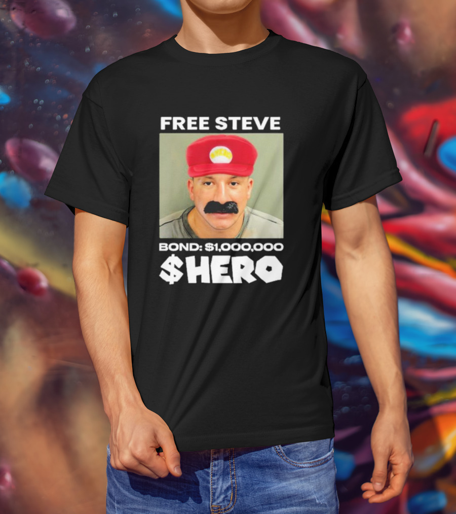FREE STEVE BOND $1,000,000 $HERO T-Shirt