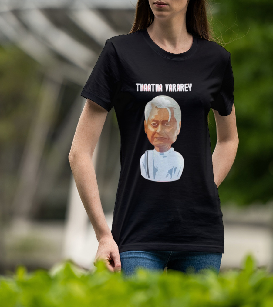 Thaatha Vararey Vintage Style Caricature T-Shirt