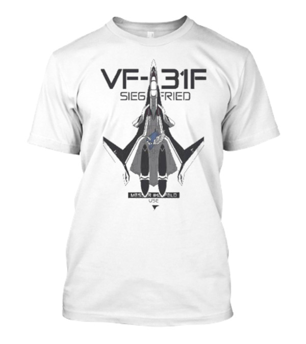 VF-31F Siegfried Macross Delta Valkyrie Fighter Jet T-Shirt