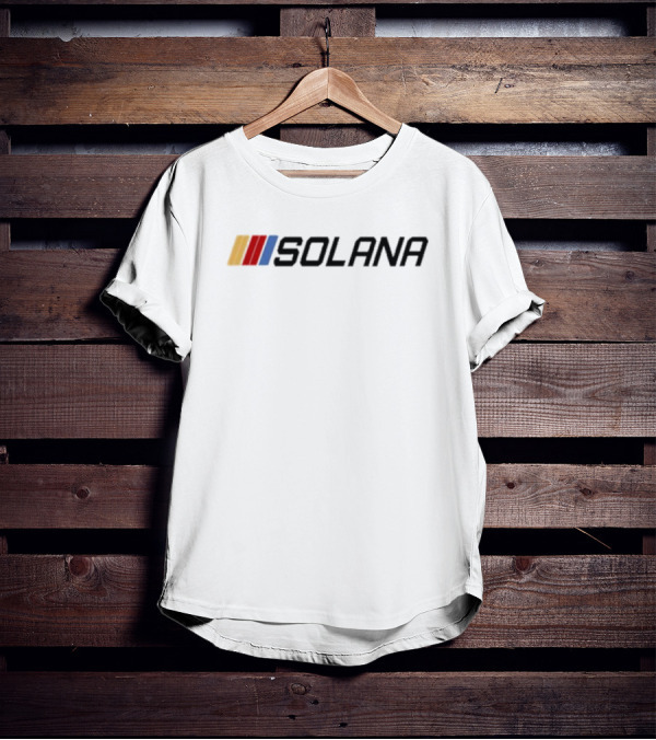 Jakey Wearing Solana With Racing Stripes T-Shirt