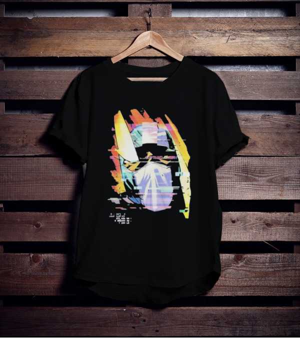 Kid Cudi Moon Man Helmet Glitch T-Shirt