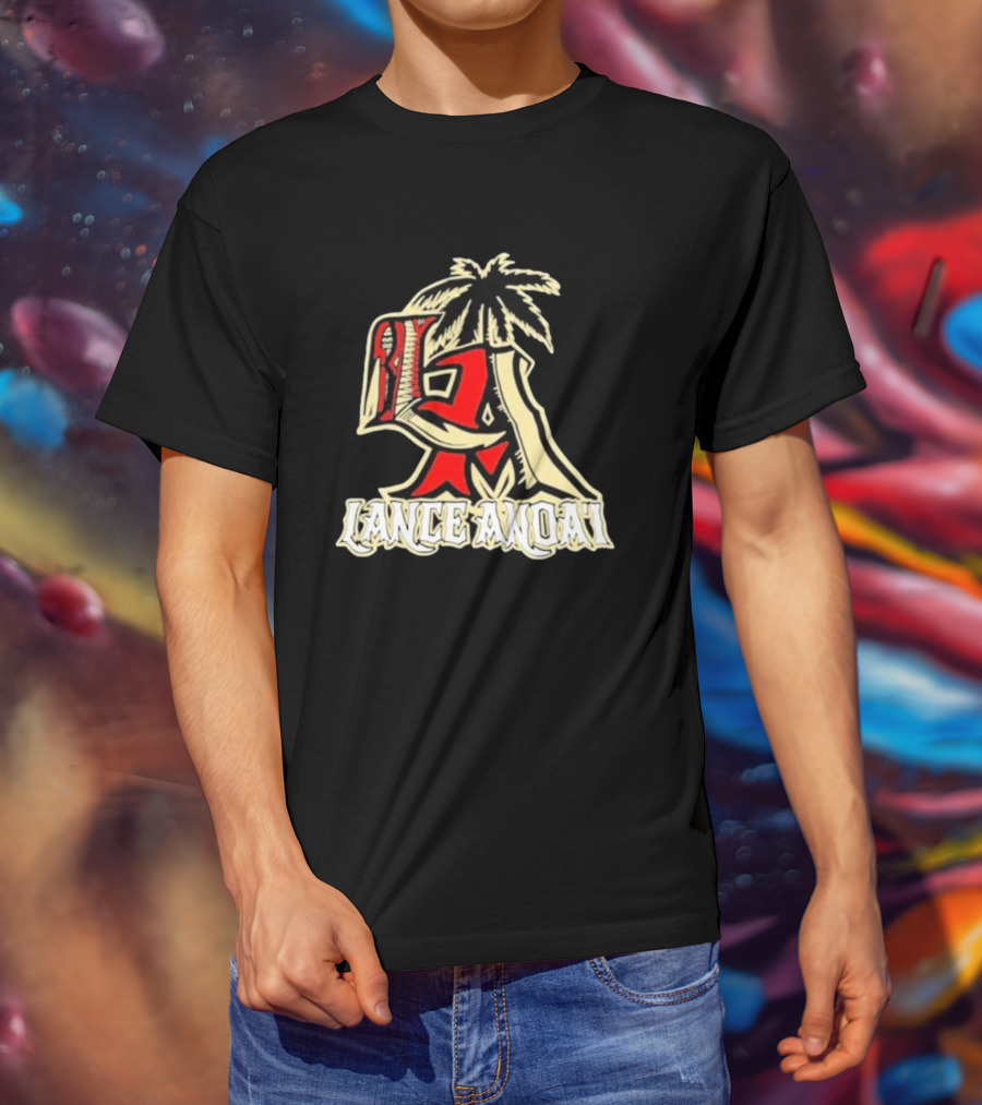 Lance AnoaI LA Tropical Palm Iconic T-Shirt