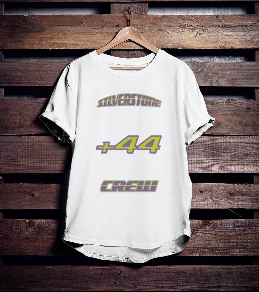 Silverstone +44 Crew Lewis Hamilton Home Turf T-Shirt