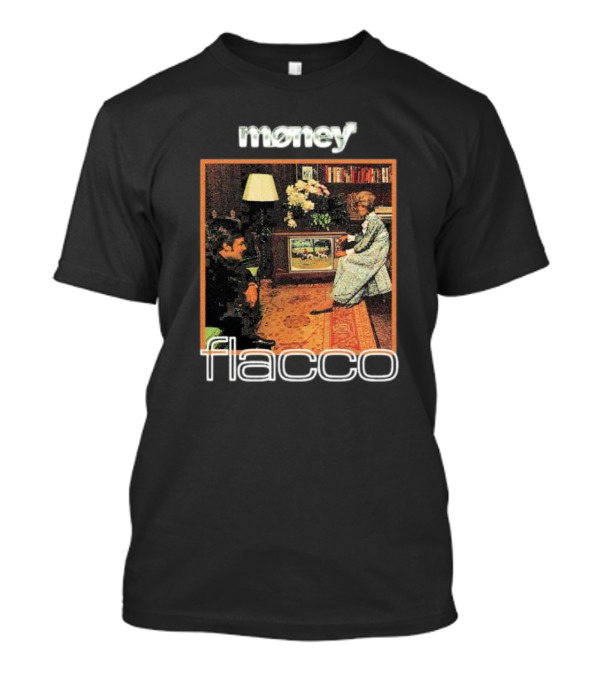 Money Flacco Television Vintage Living Room Scene T-Shirt