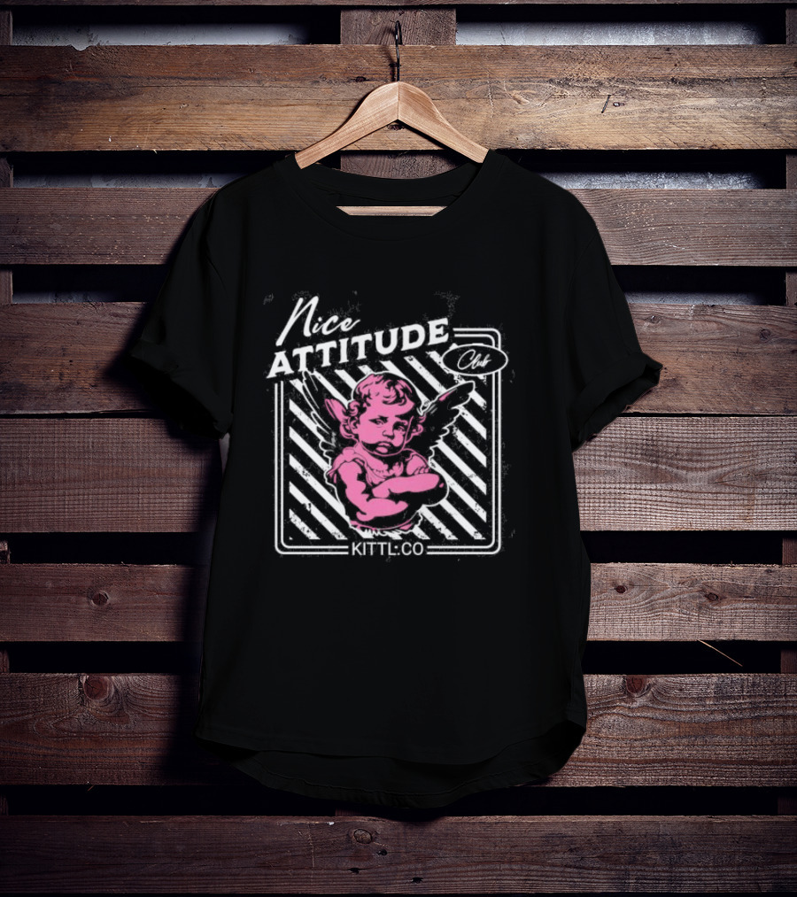 Nice Attitude Club Angel Kittl Co T-Shirt