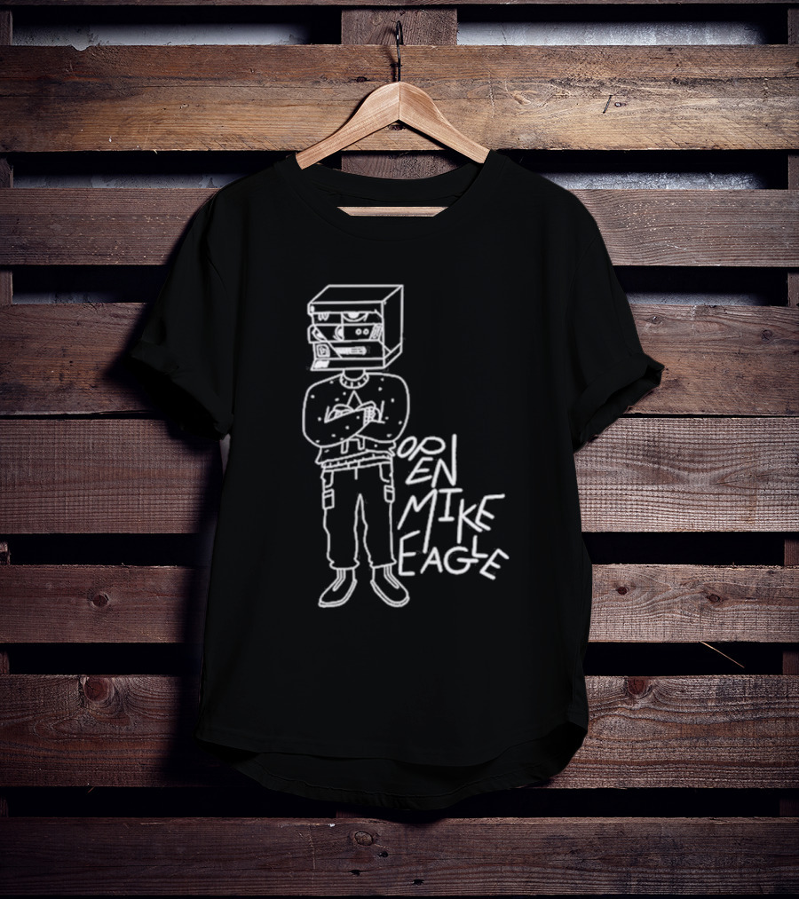 Open Mike Eagle Stereo Head Line Art Arthur Banach T-Shirt