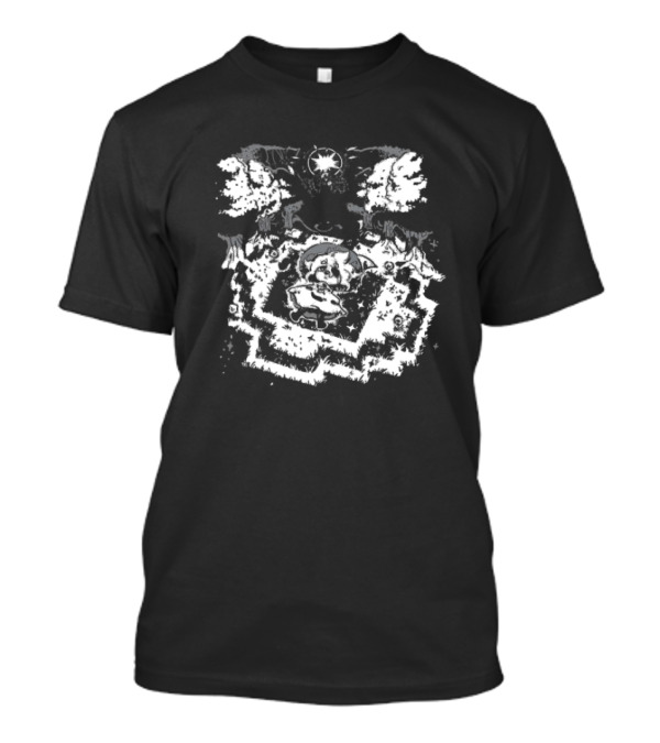 Meadow In Stars And Time RPG Scenic Adventure T-Shirt