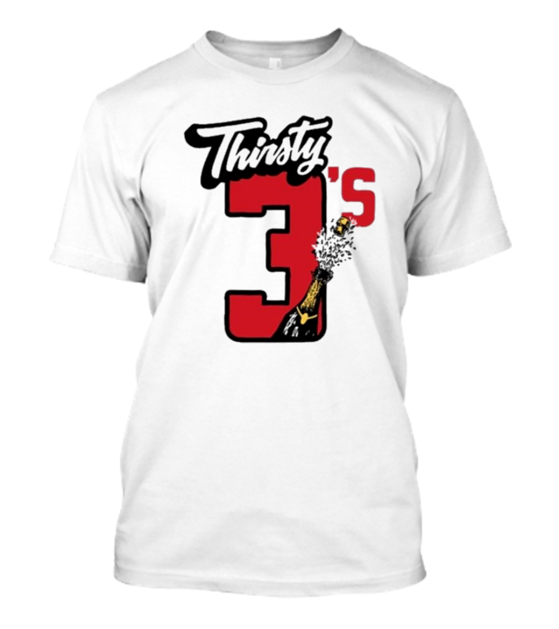 Thirsty 3's Champagne T-Shirt
