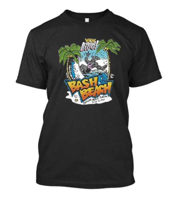 WCW Live Bash At The Beach Daytona Beach Florida July 13 1997 T-Shirt