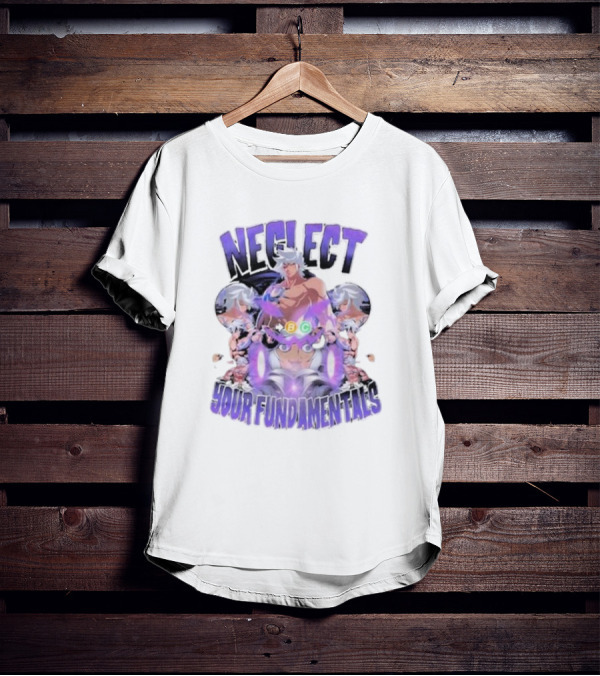 Neglect Your Fundamentals B C Iconic Anime Character T-Shirt