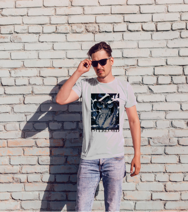 Overlord Ainz Ooal Gown Skeleton King Lightning Aura T-Shirt