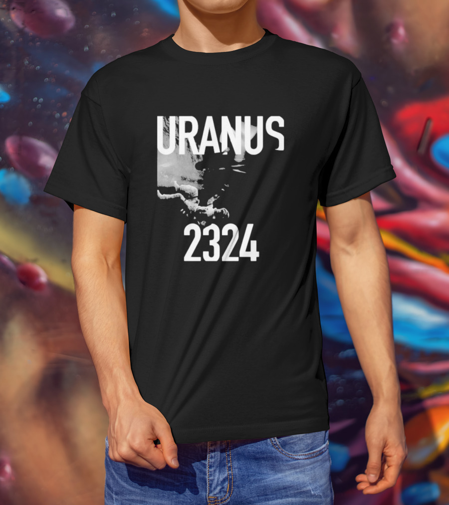 URANUS 2324 Astronaut Floating In Space T-Shirt