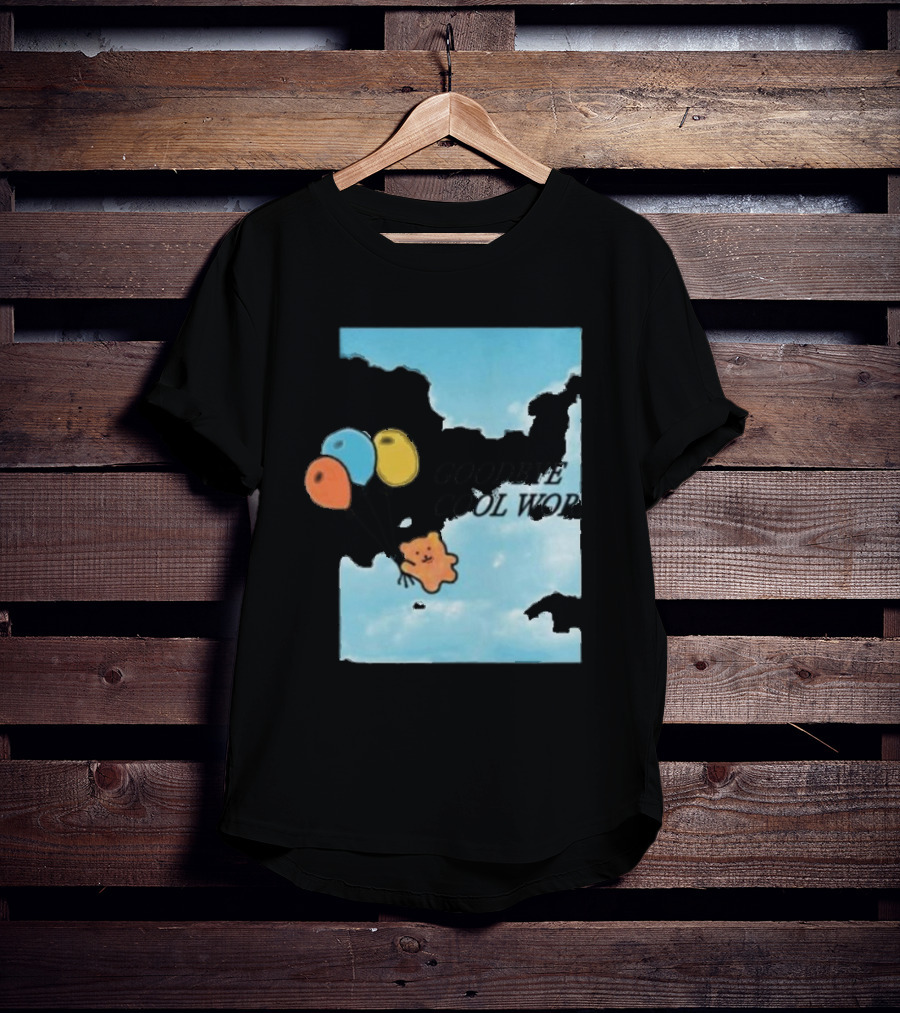 Goodbye Cool World Cloudy Balloon Adventure T-Shirt