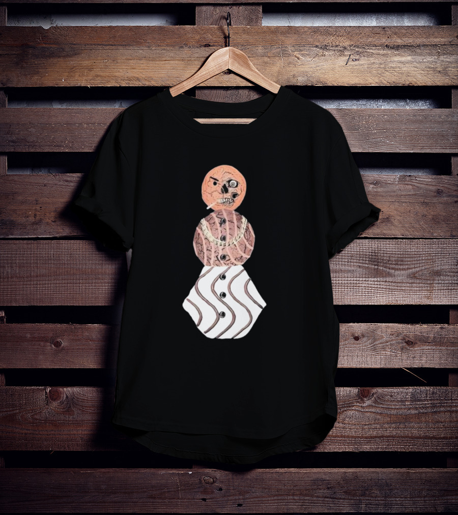 Halloween Snackman Cookie Skeleton Costume T-Shirt