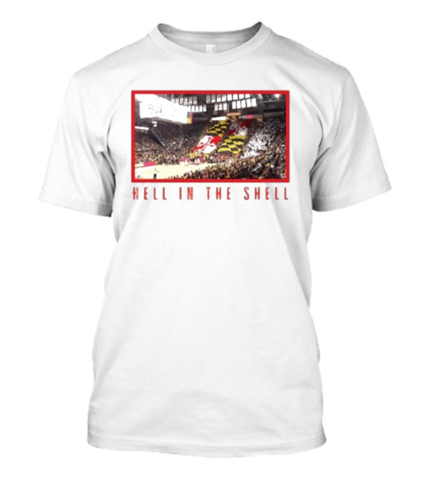 Maryland Terrapins Basketball Game Hell In The Shell Stadium Crowd Atmosphere T-Shirt